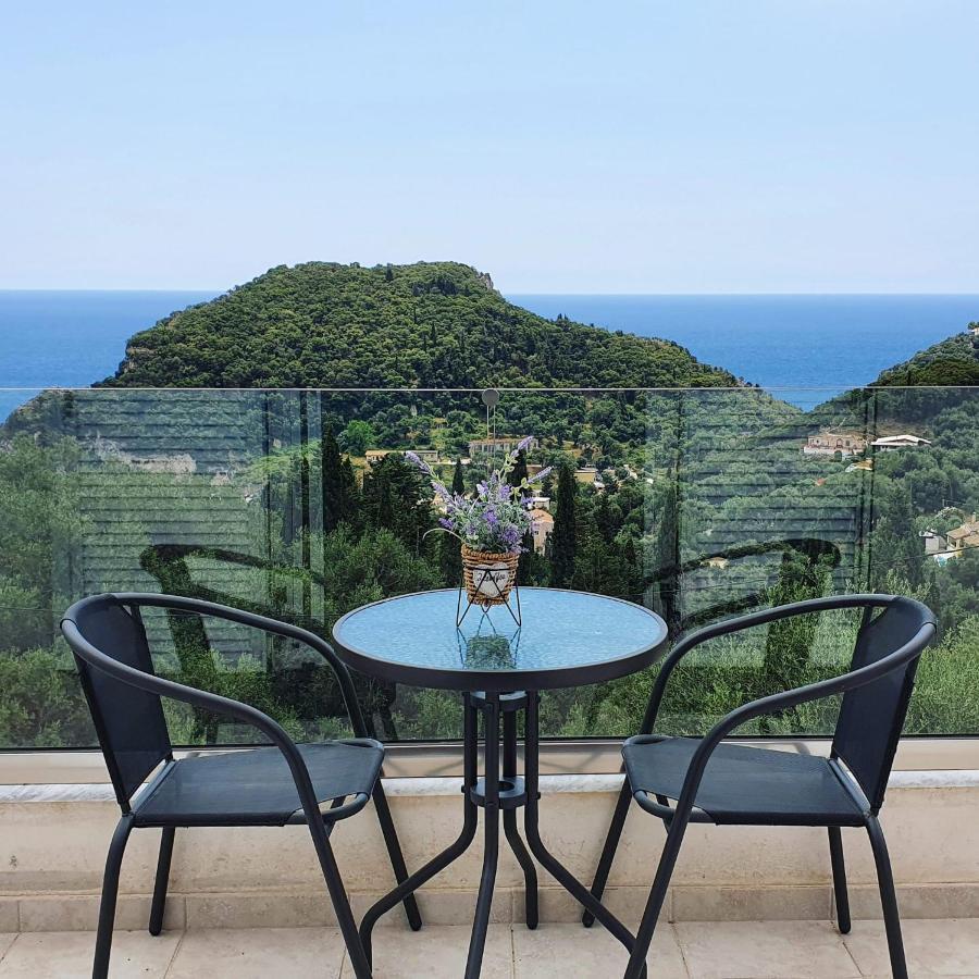 V&D Paleokastritsa Apartments Lákones 외부 사진