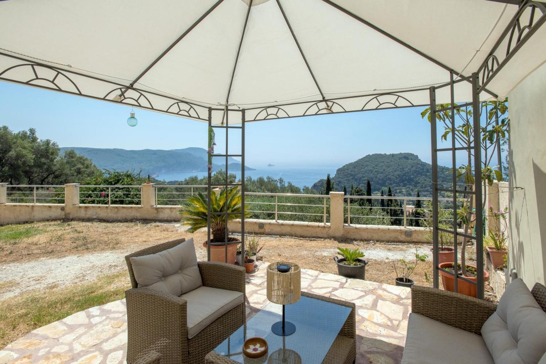V&D Paleokastritsa Apartments Lákones 외부 사진